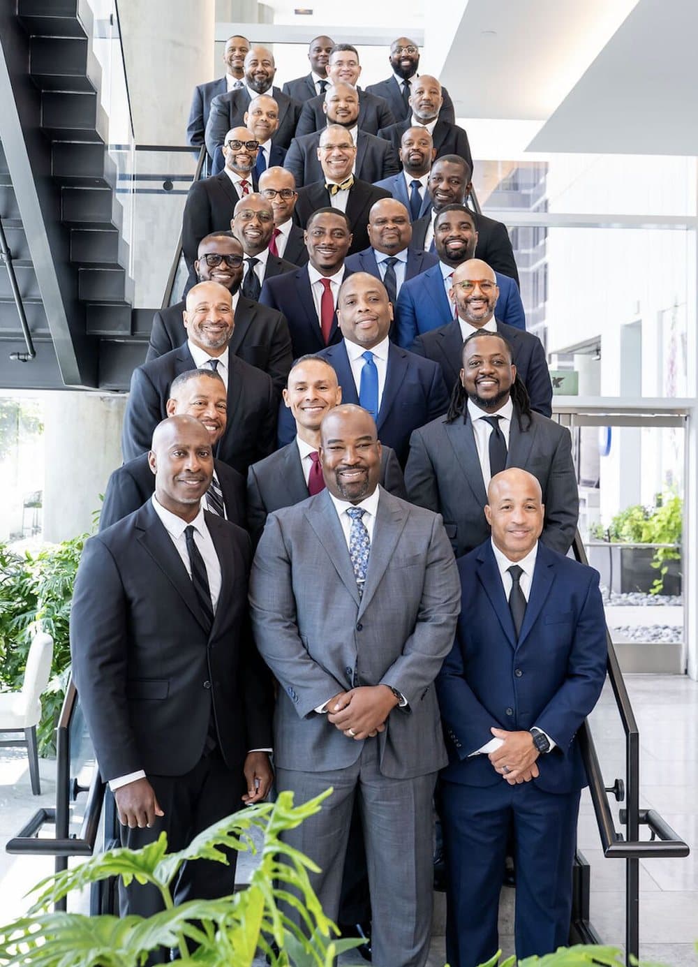 Black Executive Men members at an in-person forum